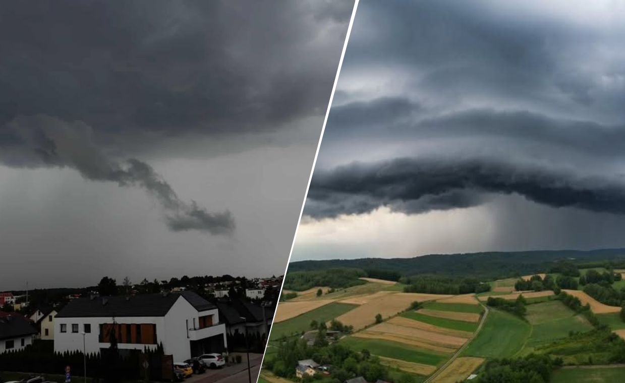 Burze suną nad Polską. Te zdjęcia zapierają dech