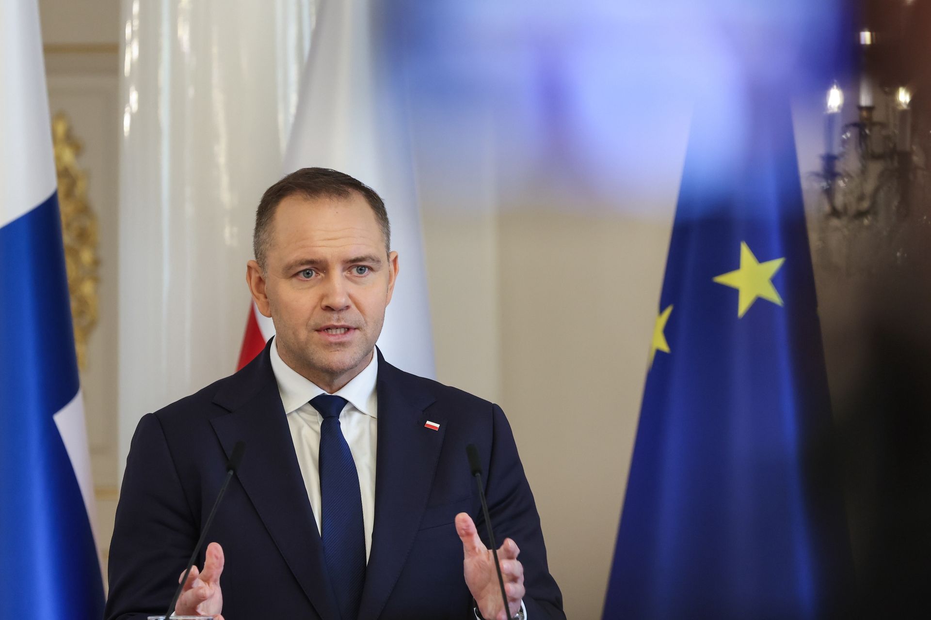 Nawrocki o Putinie w Finlandii. "Gotowy do ataku na kolejne państwa"