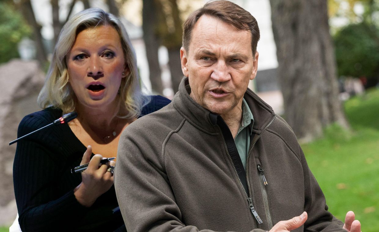 "Rusofobia mózgu". Sikorski rozsierdził Zacharową