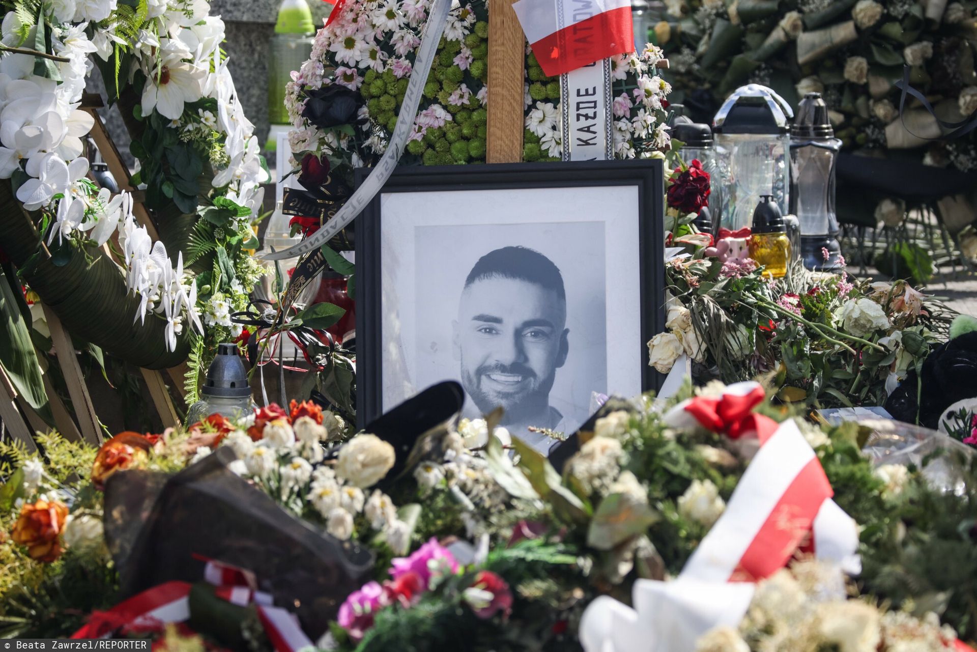 Pożar na grobie posła Litewki. Mamy nowe informacje od policji