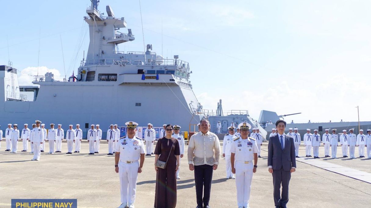 Druga korweta HDC-3100. Zostałą zbudowana w Korei Południowej