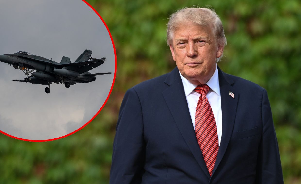 Myśliwiec przechwycił samolot nad ośrodkiem Trumpa. Pilny komunikat