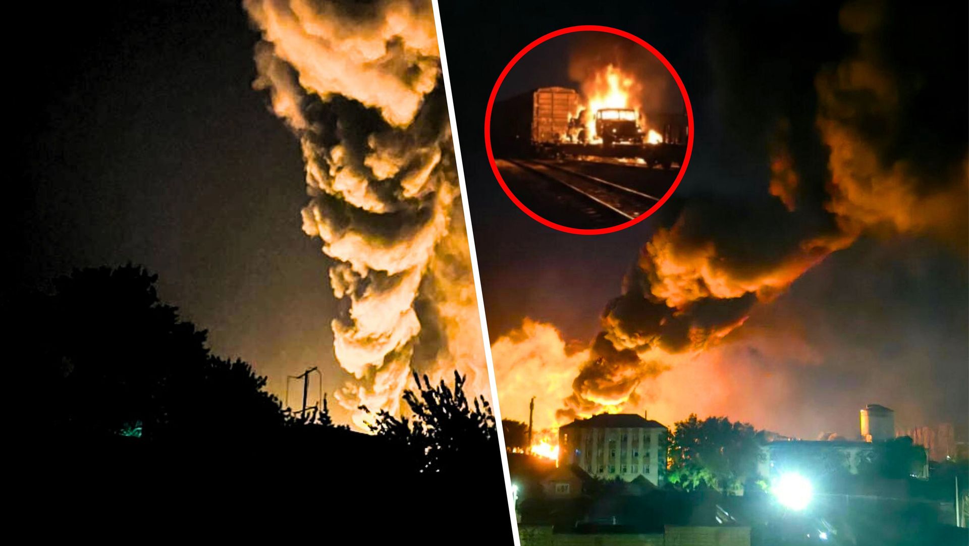 Panika w Salsku. Rosjanie relacjonowali w sieci atak