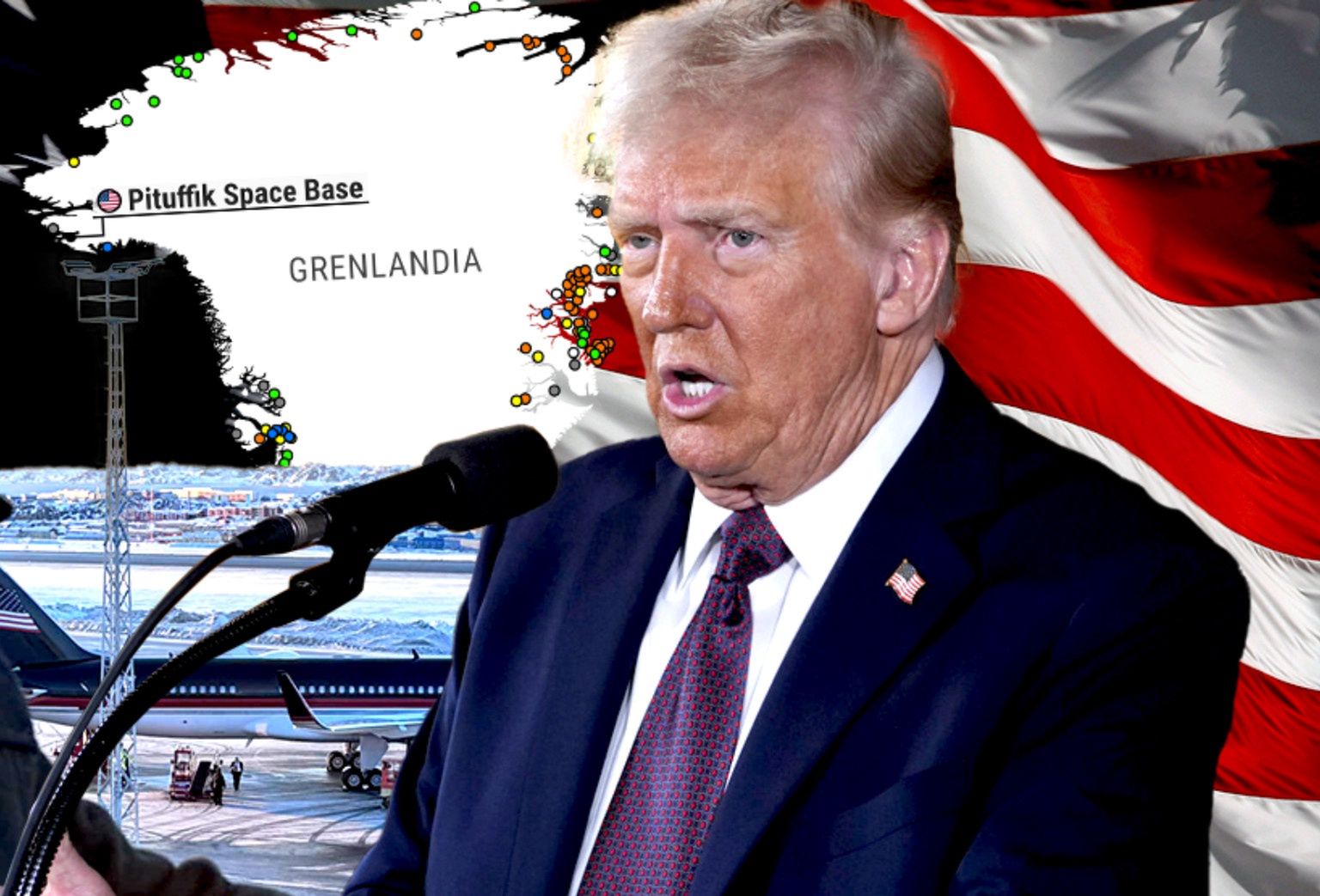 Czy to zmiana tonu w sprawie Grenlandii? Donald Trump: nie będę używał siły