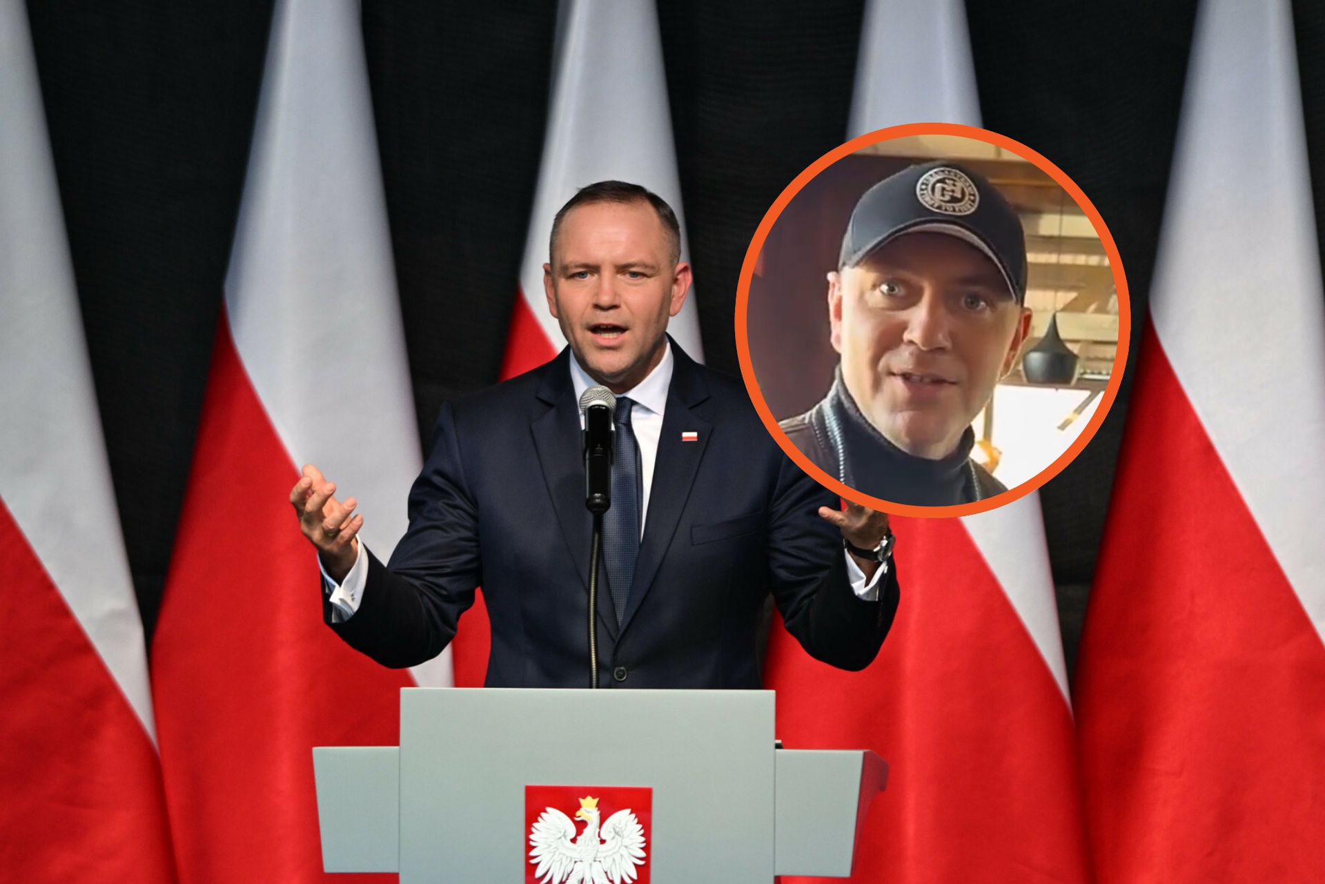 Karol Nawrocki w czapce polskiej marki. Mamy komentarz