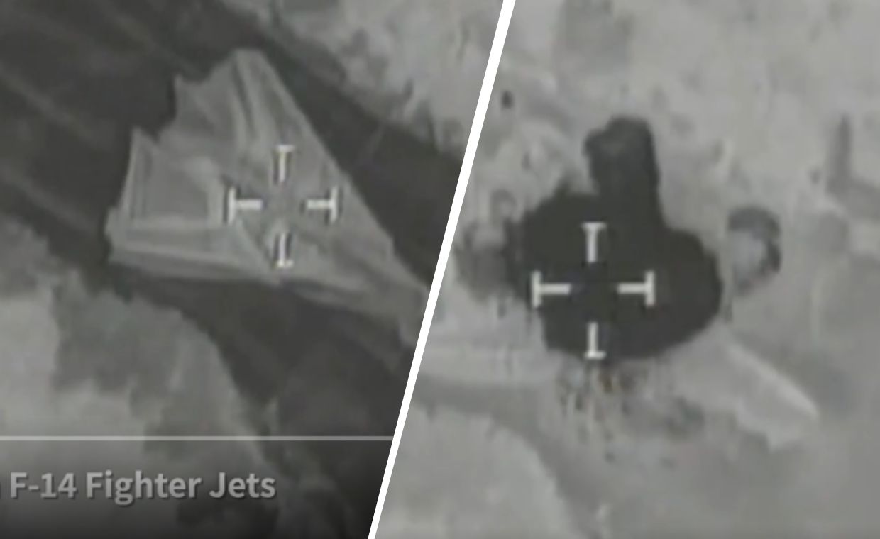 F-14 "upolowane" przez Izrael. Pokazali nagranie