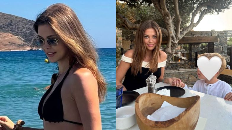 Wielkie greckie wakacje Joanny Opozdy i Vincenta realizowane są w najlepsze. Aktorka pochwaliła się zabójczą figurą w kusym bikini