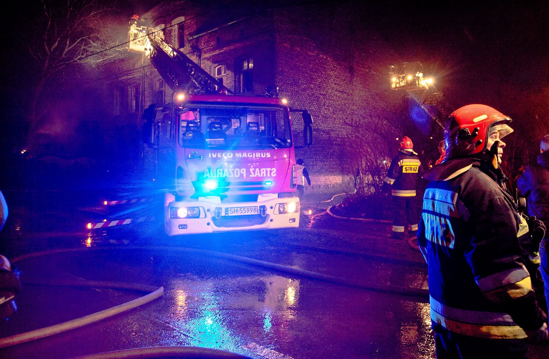 Pożar w ośrodku Lawendowa Przystań. Ewakuowano 19 osób