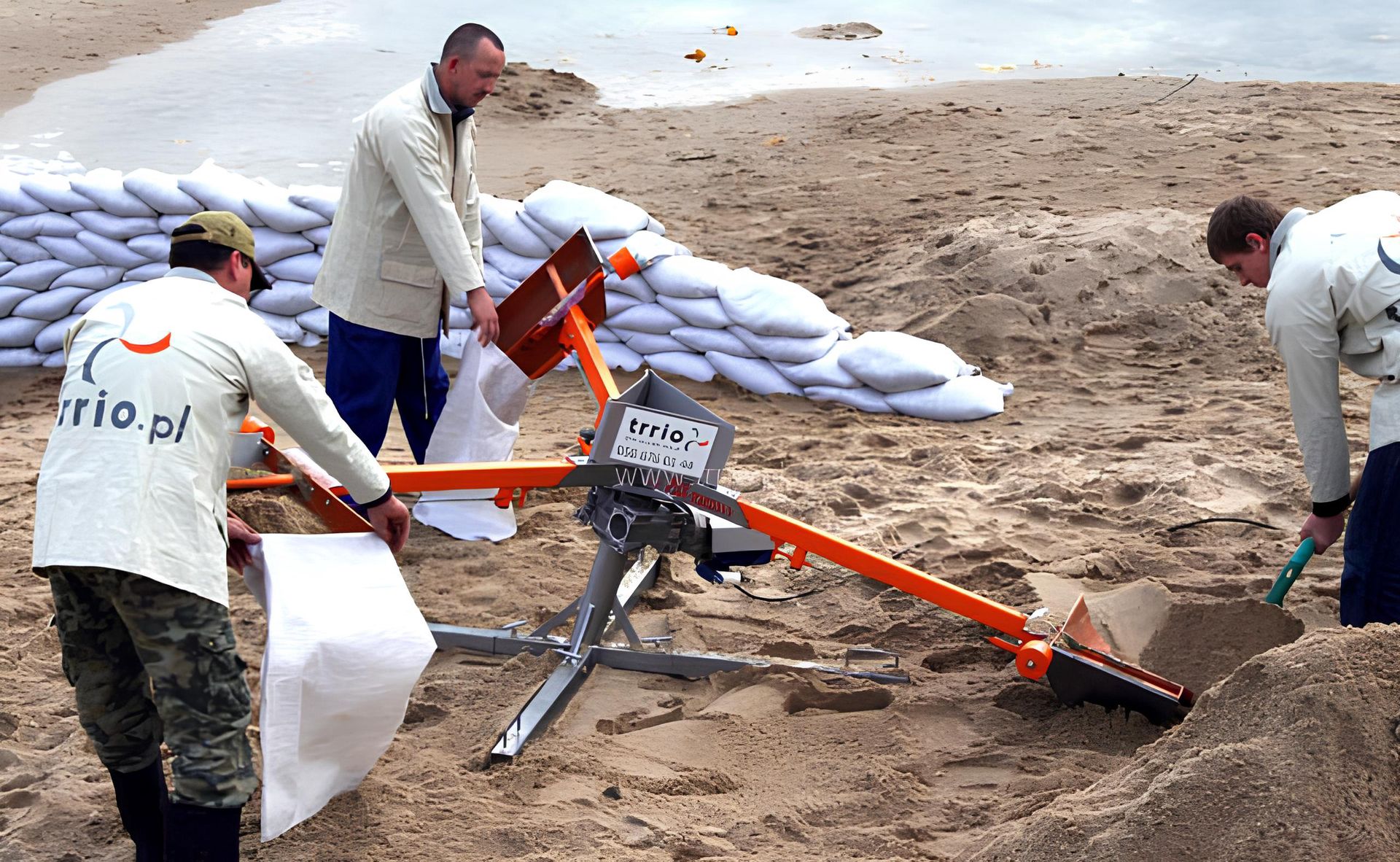 Setki worków na godzinę. Genialny wynalazek Polaka