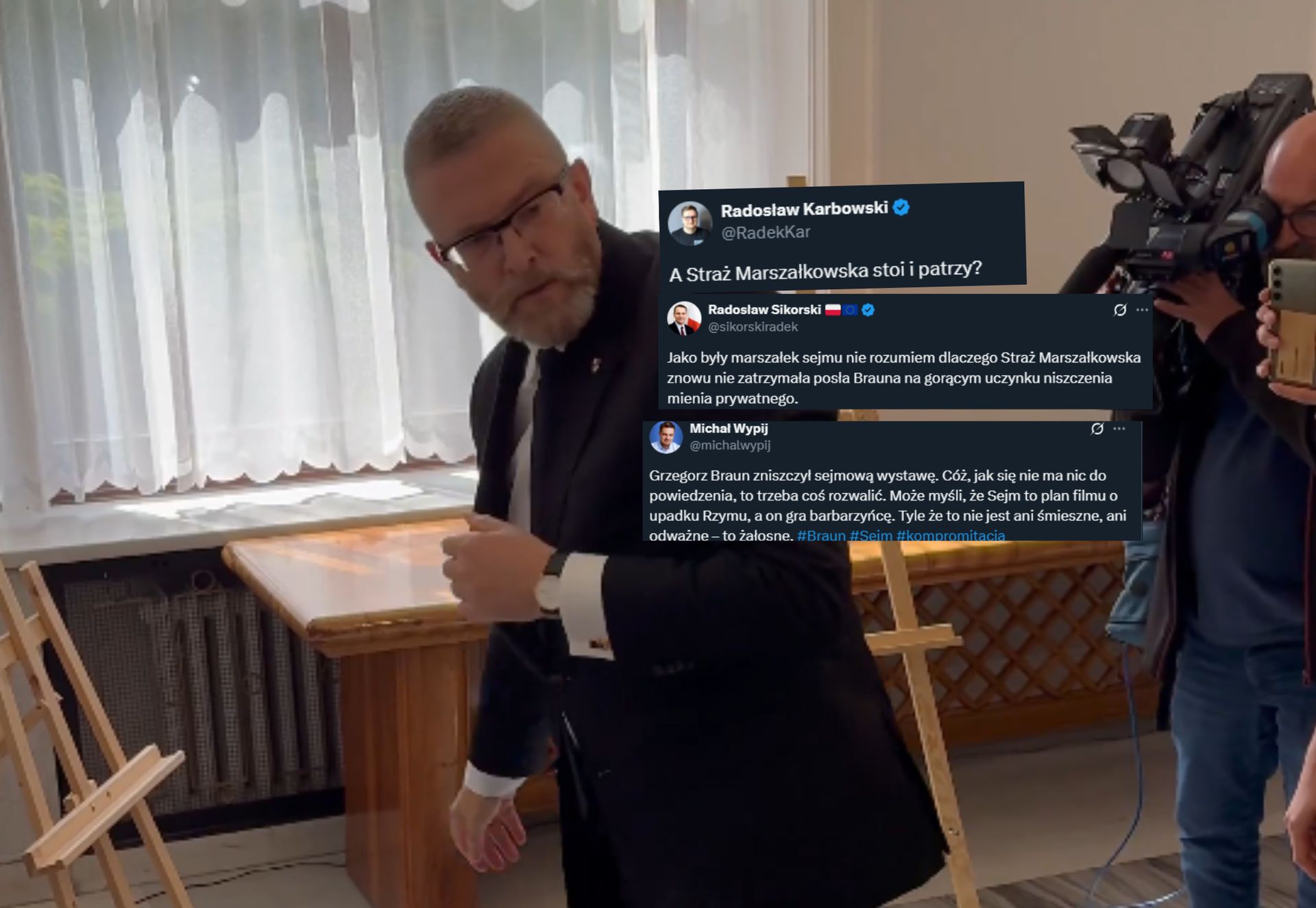 "Najpotężniejszy człowiek w Sejmie". Lawina komentarzy po zachowaniu Malarza