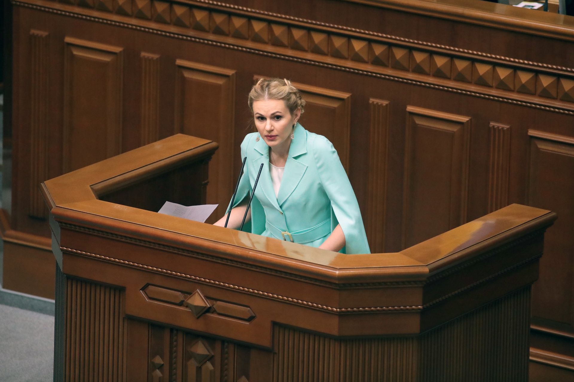 Kolejna afera w Ukrainie. Deputowana obiecywała sankcje za pieniądze