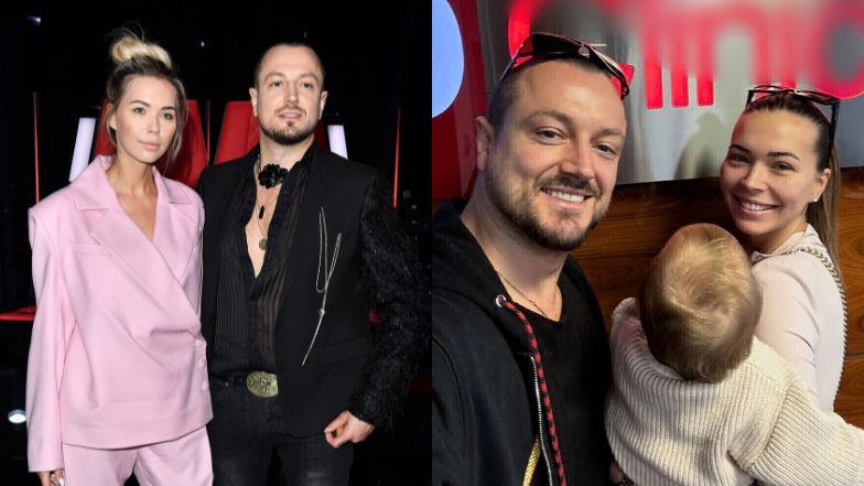 Baron opublikował fotkę z Sandrą Kubicką i Leonardem. Rodzinka znów w komplecie...