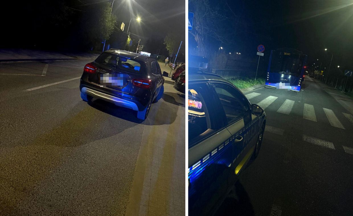 Uderzyła w autobus. Pijana prawniczka chciała przekupić policjantów