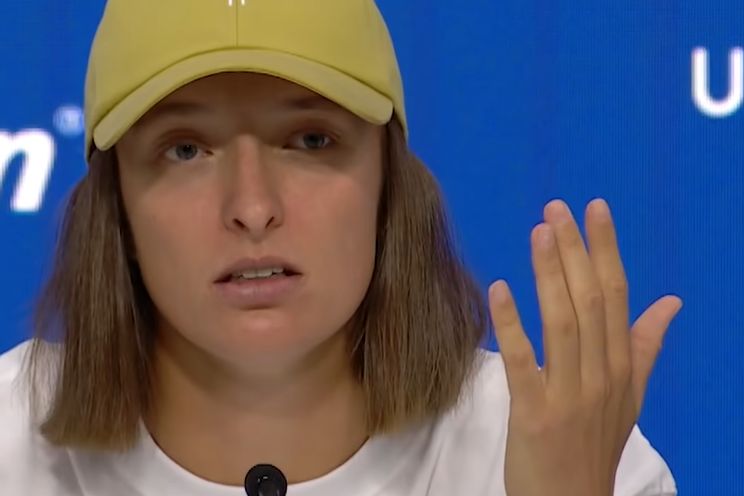 Iga Świątek nie kryła irytacji na konferencji prasowej. Po pytaniu dziennikarza