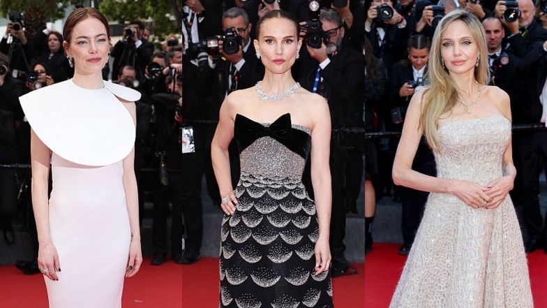 Gwiazdy zachwycają elegancją podczas czwartego dnia festiwalu w Cannes: Emma Stone, Natalie Portman, Angelina Jolie