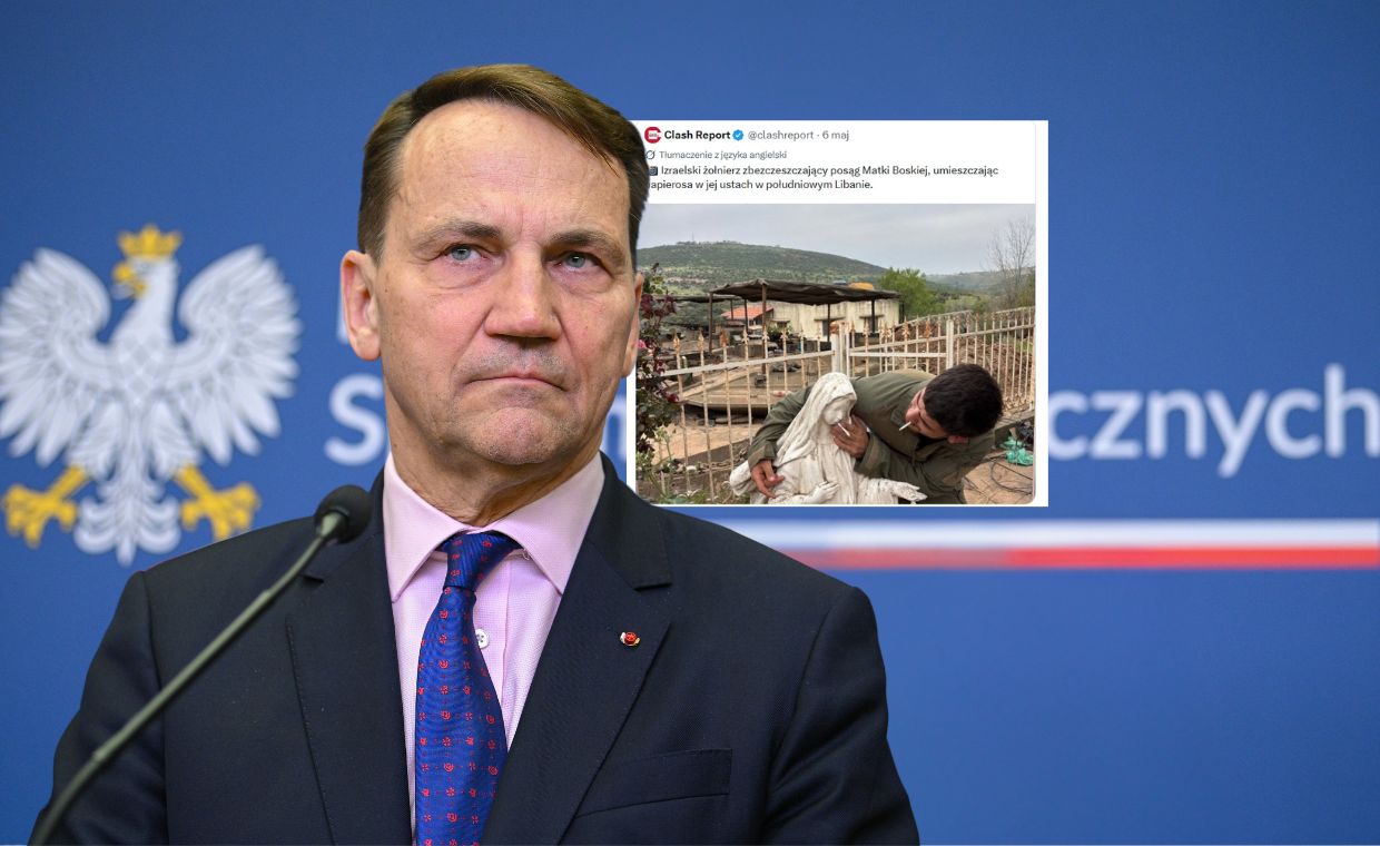 Kolejny incydent z udziałem żołnierza Izraela. Sikorski oburzony