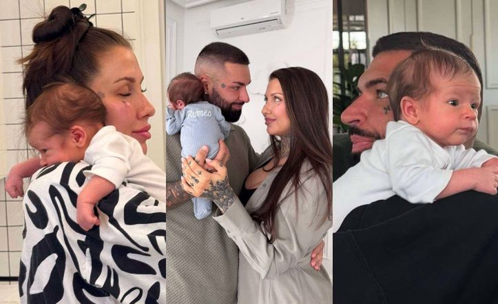 Deynn świętuje miesiąc od narodzin syna rodzinnymi fotkami i deklaruje: "POWTÓRZYŁABYM PORÓD"