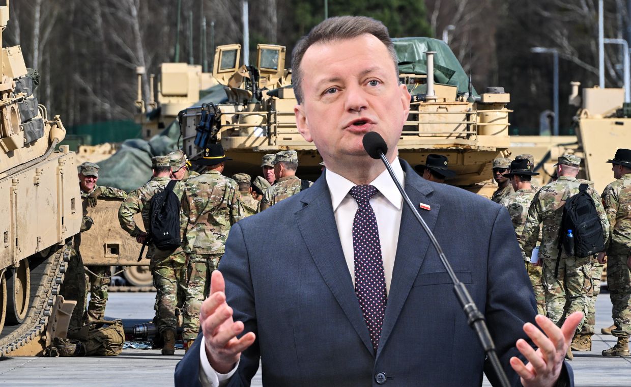 Błaszczak uderza w rząd. Chodzi o amerykańskich żołnierzy w Polsce