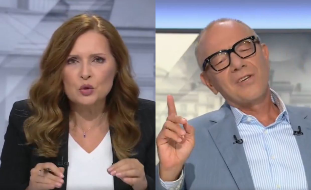 Kłótnia dziennikarzy na wizji. "Nie drzyj się"