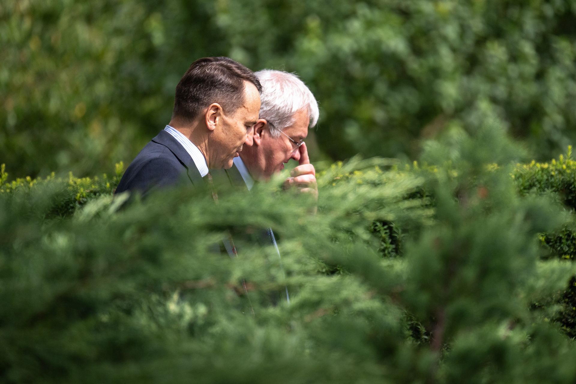 Sikorski spotkał się z Sybihą. "Jest postęp w sprawach ekshumacji"