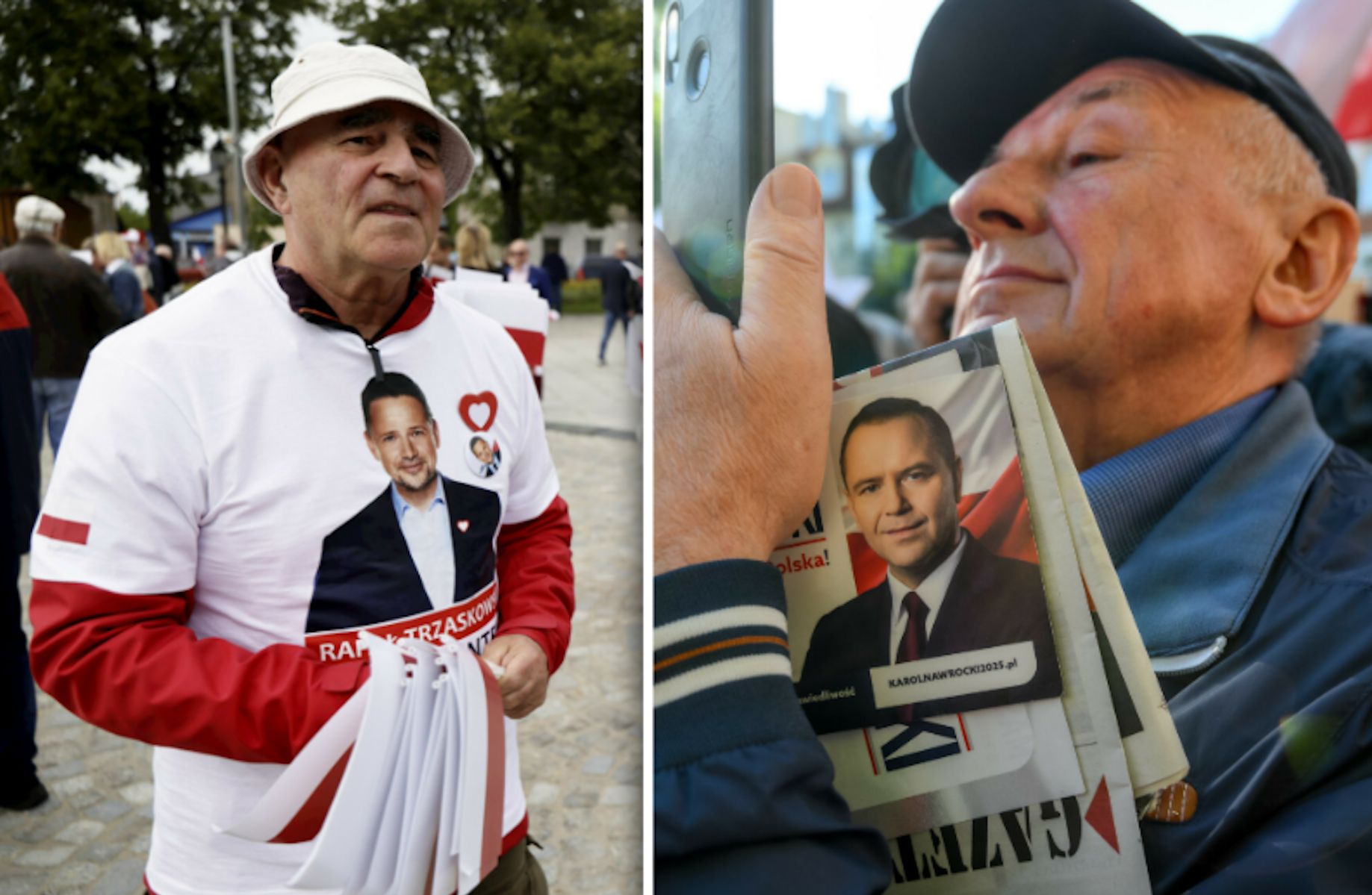 Tutaj obawiano się Smerfa Gospodarza. Polskie "swing states", inne niż w Ameryce