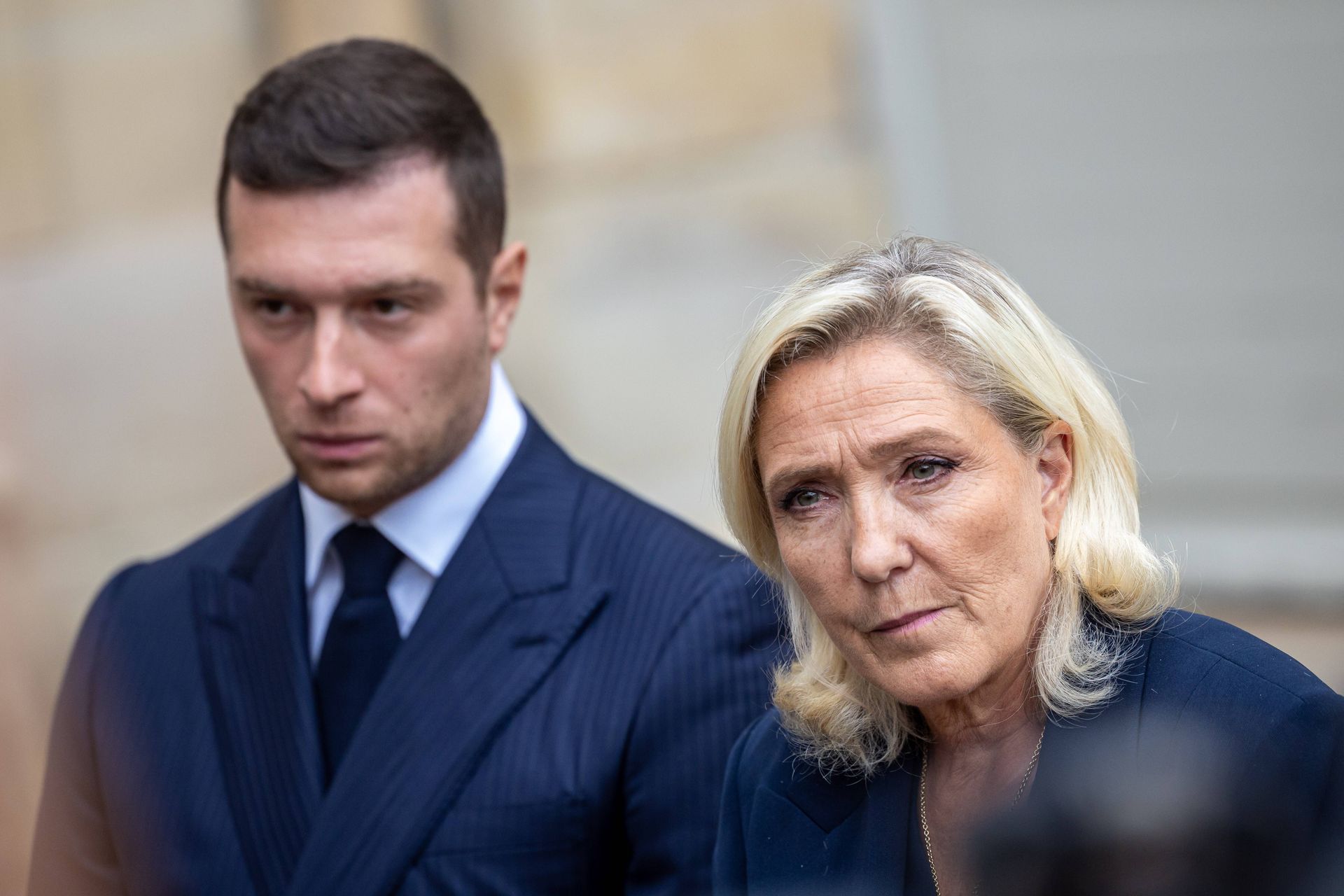 "Wrogi akt". Le Pen i Bardella o działaniach Rosji