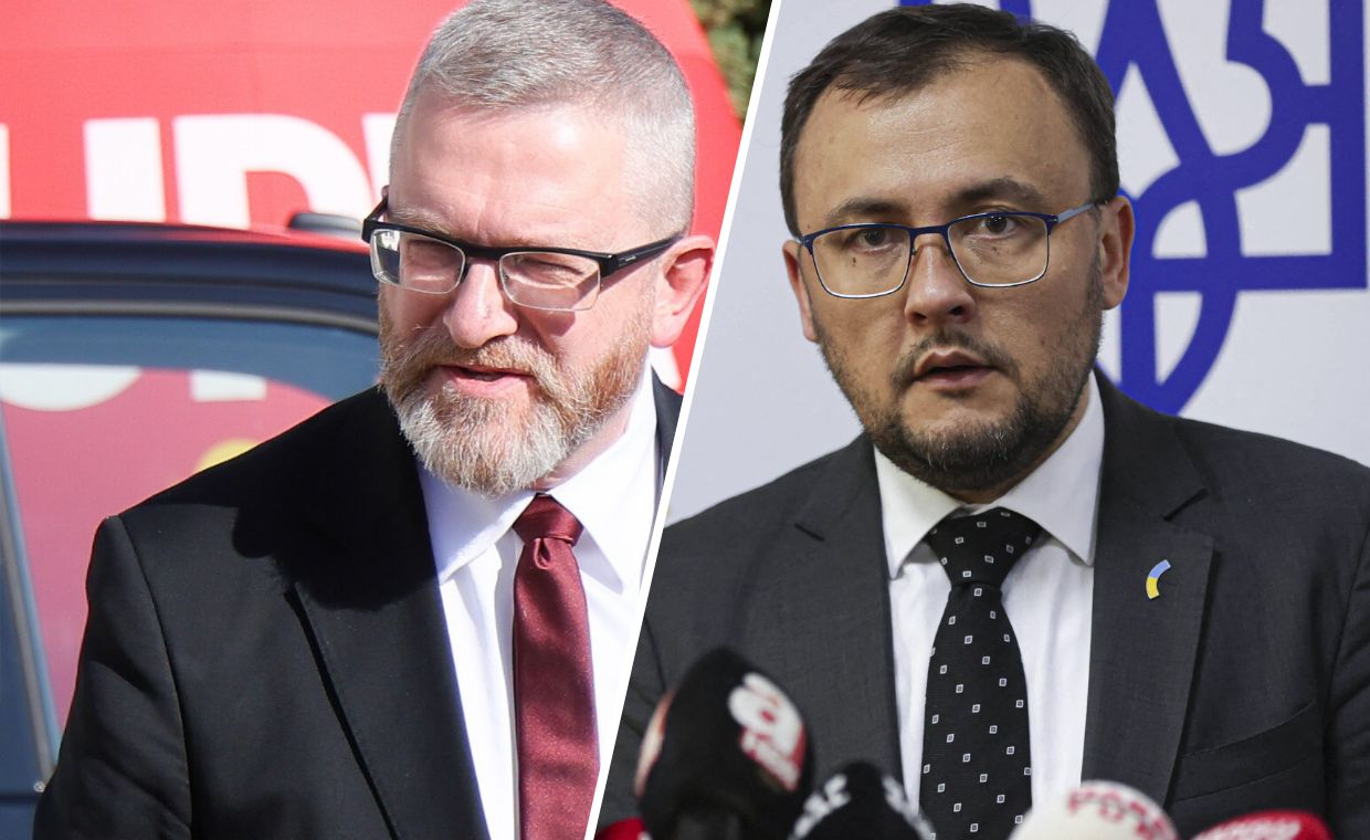 Skandal na wiecu Brauna. Ambasador Ukrainy reaguje