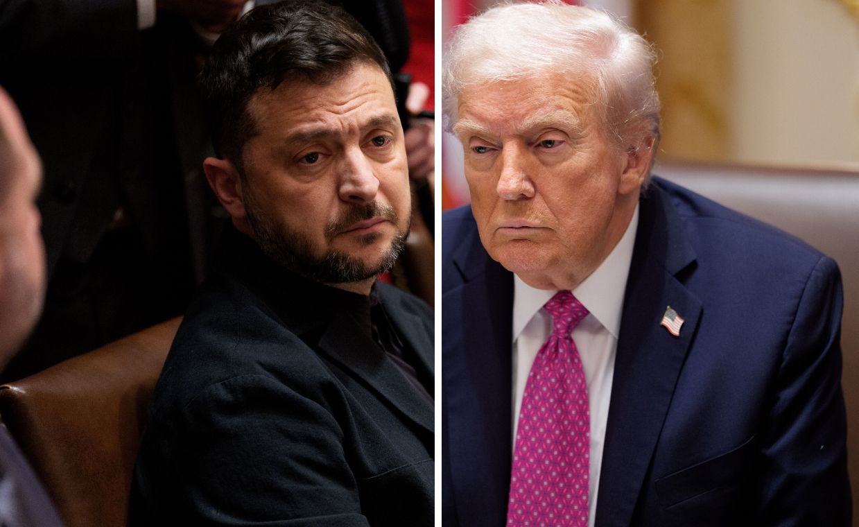 Putin może świętować? Prasa komentuje spotkanie Trumpa z Zełenskim