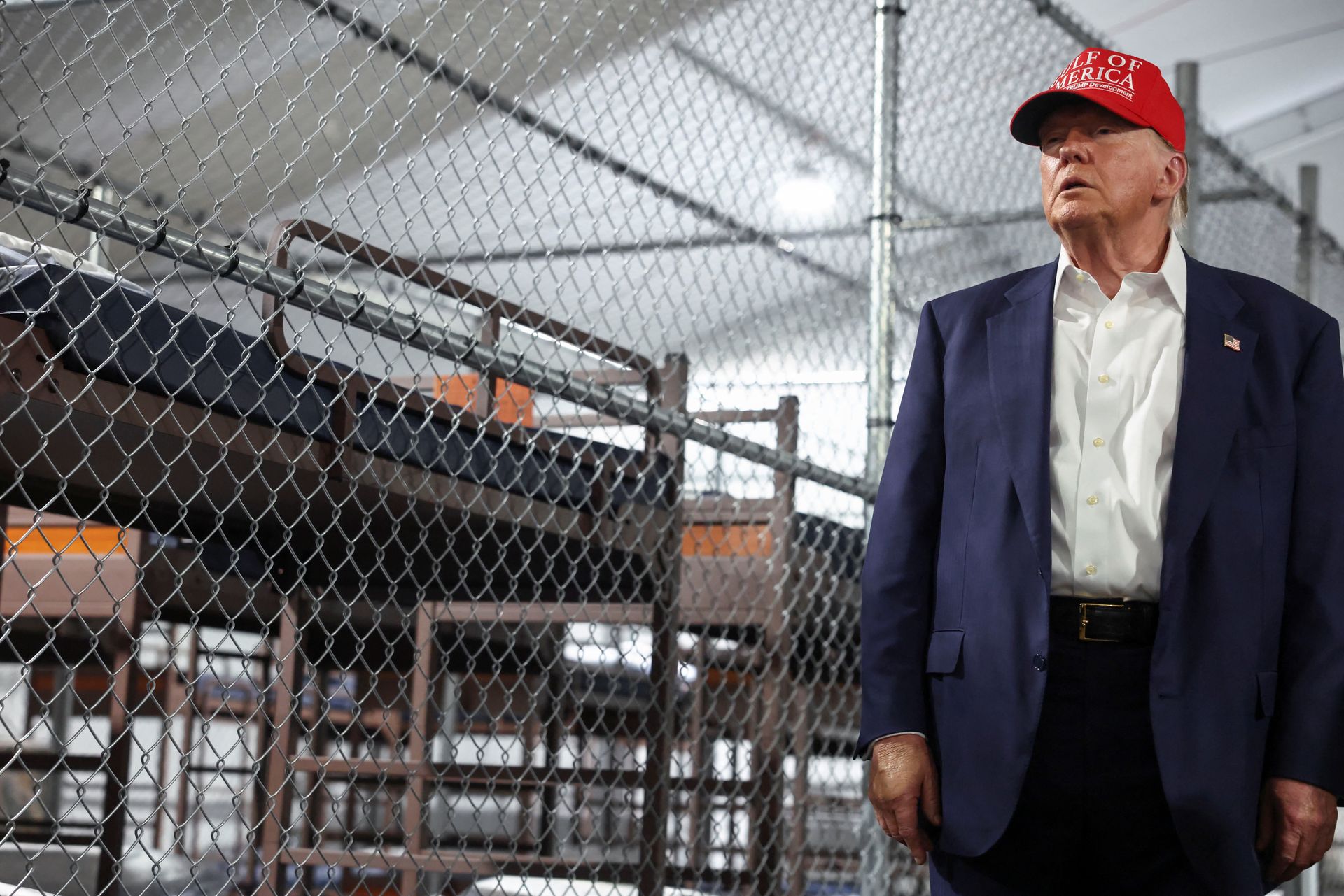 Trump w "aligatorowym Alcatraz”. Zapowiedział budowę kolejnych