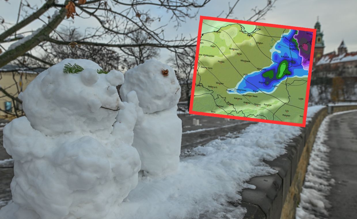 Arktyczny mróz nadciąga nad Europę. Polskę ledwo dotknie