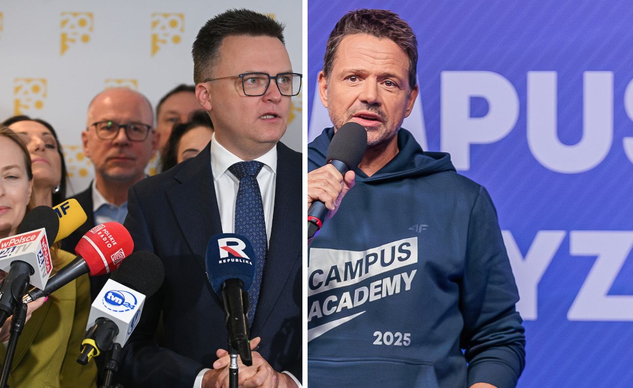 Trzaskowski skrytykował Hołownię. Jest odpowiedź