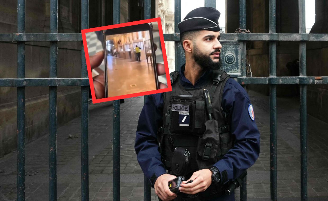 Tak wyglądał napad na Luwr. Nagranie momentu kradzieży