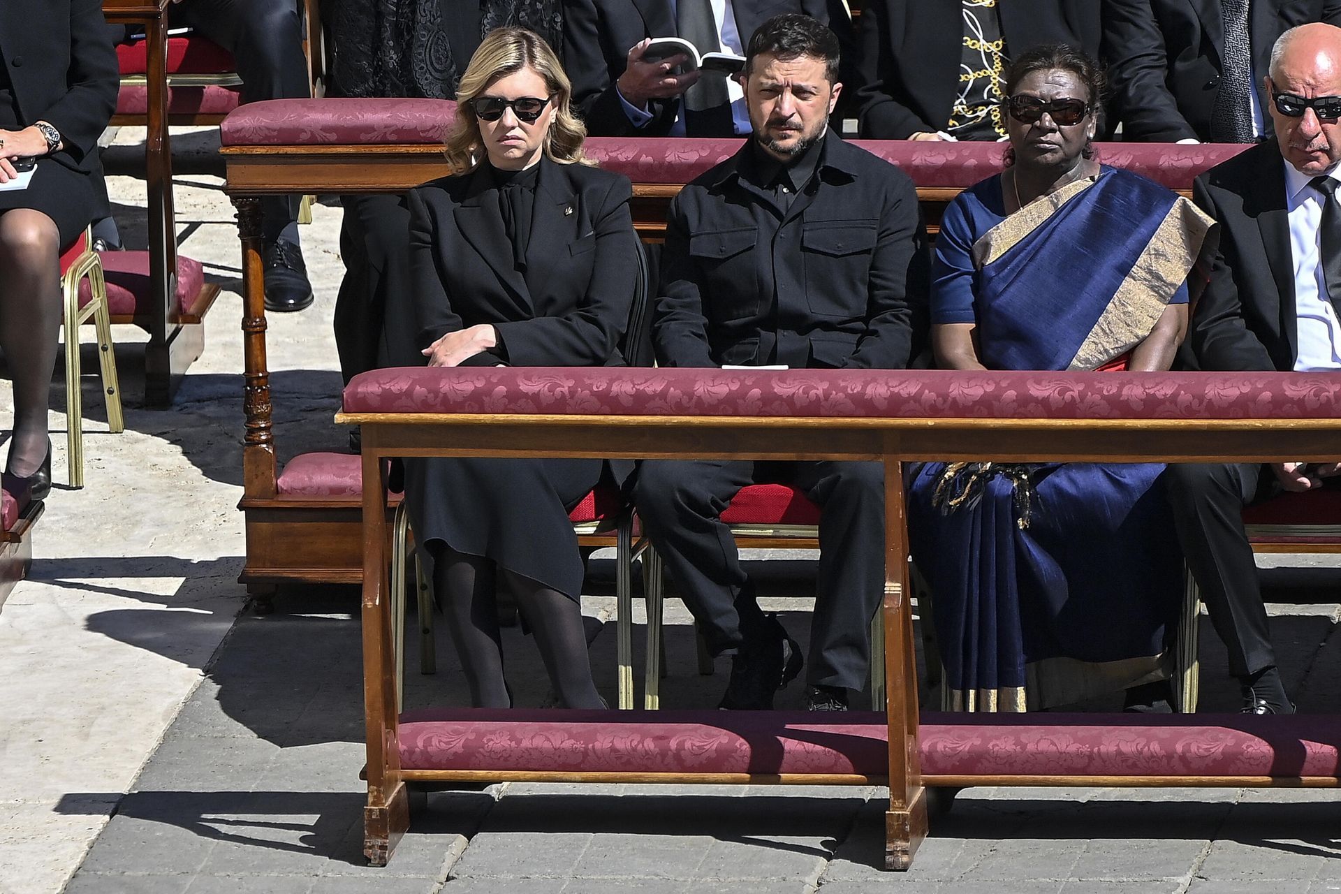 Zełenski przykuwał uwagę. Ekspertka oceniła jego strój w Watykanie