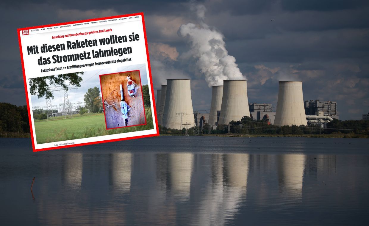 Bild: Sprawcy zrobili rakiety. Mieli nimi zaatakować sieć energetyczną
