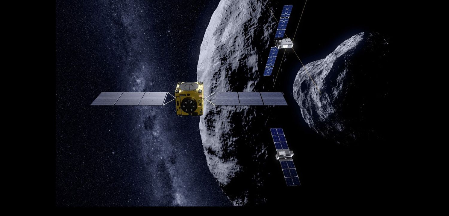 Hera zbliża się do planetoidy Didymos. Zobaczymy skutki zderzenia
