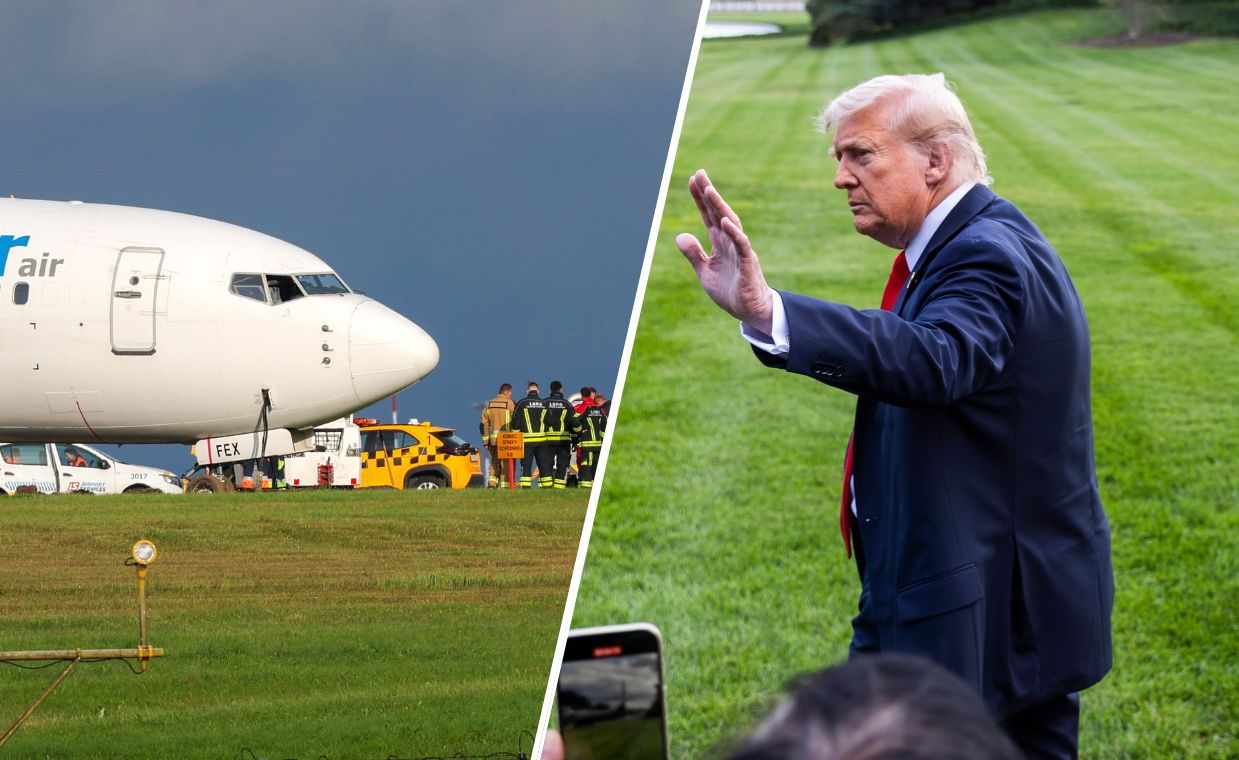 Alert na krakowskim lotnisku. Trump poleci do Chin ? [SKRÓT DNIA]