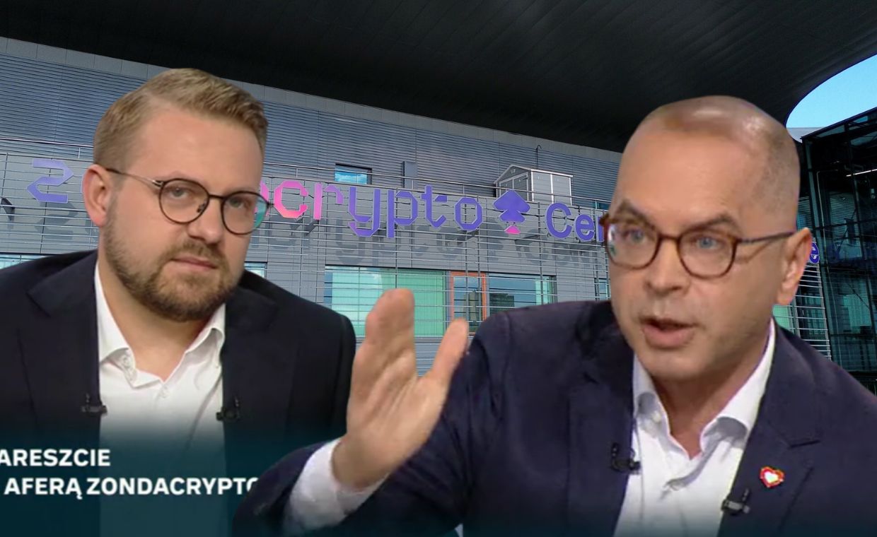 Awantura w studiu o Zondacrypto. Szczerba grzmi o "pazernej łapie"