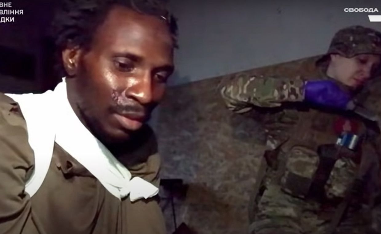 Nigeryjczyk schwytany w regionie Zaporoża. Walczył po stronie Rosji