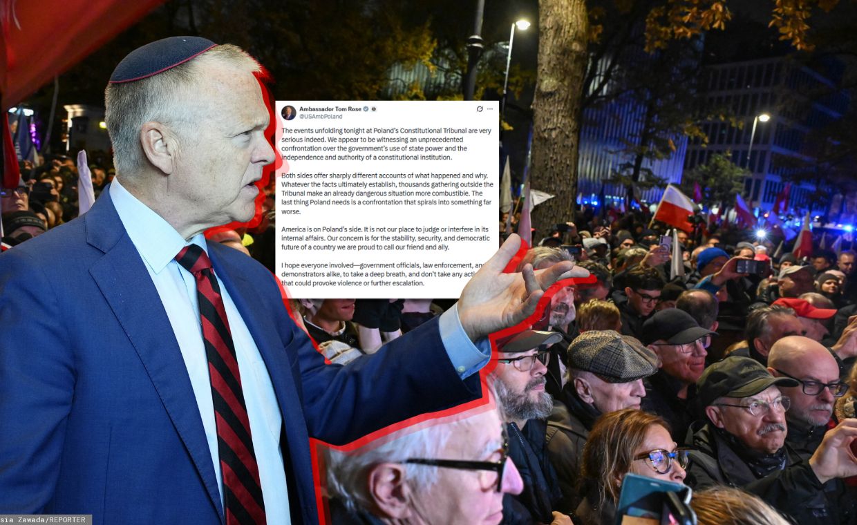 Ambasador USA reaguje na kryzys w TK. Wspomina o Donaldzie Trumpie