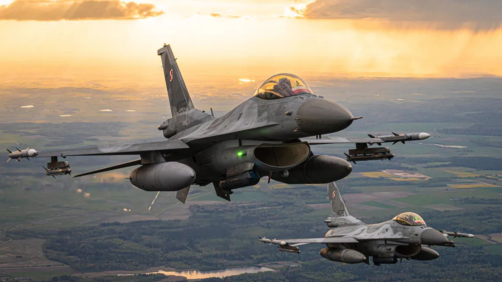 Ukraińcy wywołali burzę. Tak napisali o polskich F-16