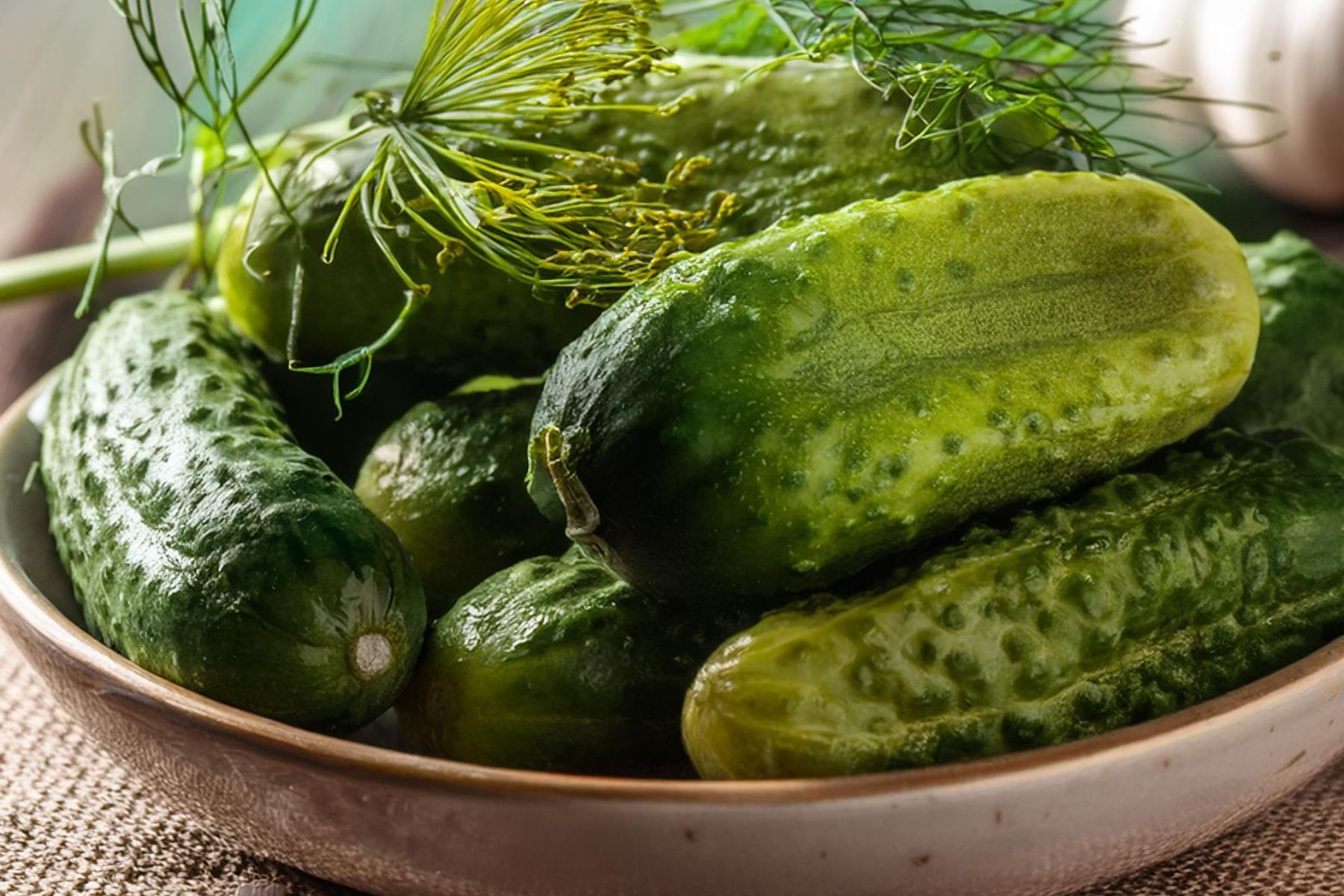 Zasypuję ogórki wieczorem, a rano mam pyszne małosolne. Są aromatyczne i przyjemnie chrupią