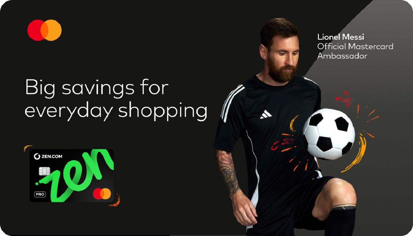 ZEN.com i Mastercard ruszają z globalną kampanią z Lionelem Messim