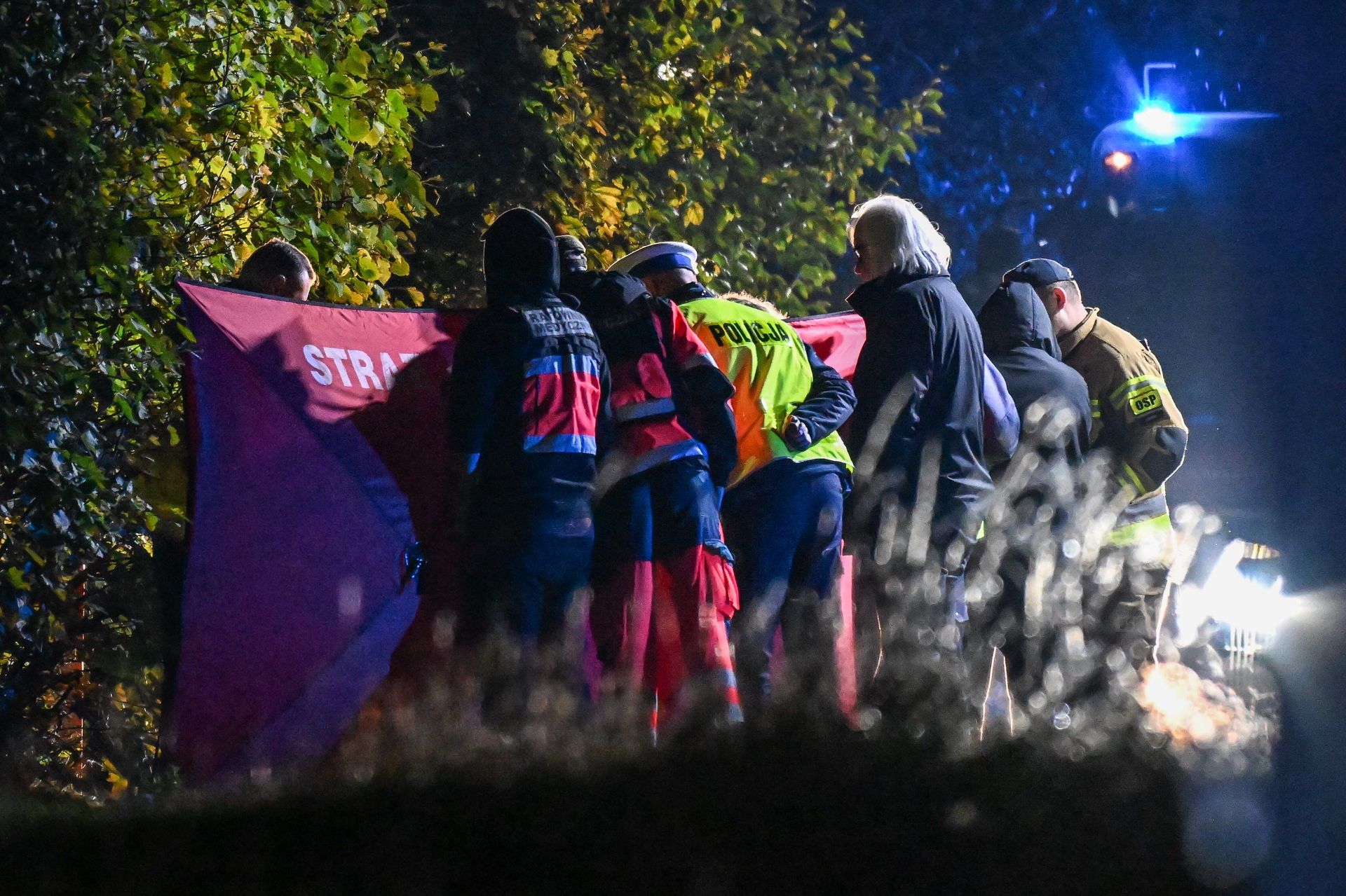 Straszny widok. Chłopcy leżeli w rowie. Strażacy o dramatycznej akcji