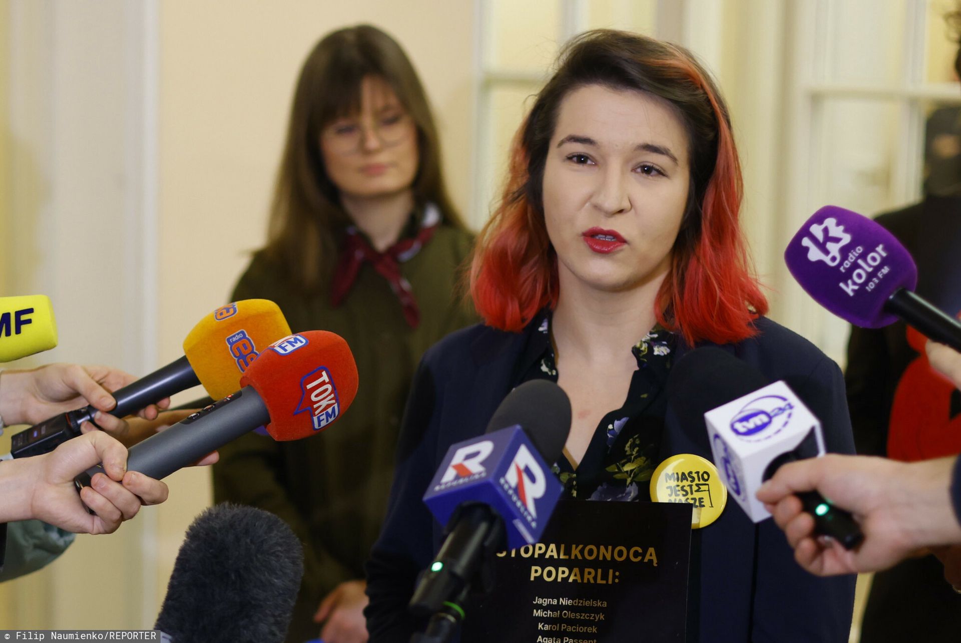 Radna zaatakowała samochód łańcuchem. Opublikowała oświadczenie