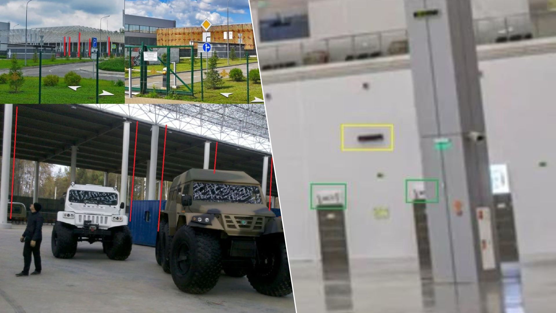 Media: Baza sił specjalnych Rosji w pawilonie Patriot Parku