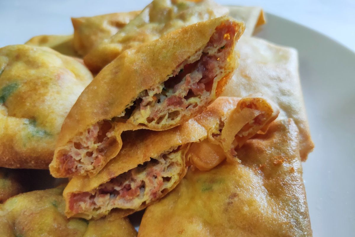 Spróbowałam tych placków z mięsnym farszem na urlopie w egzotycznym kraju. Teraz robię co chwilę