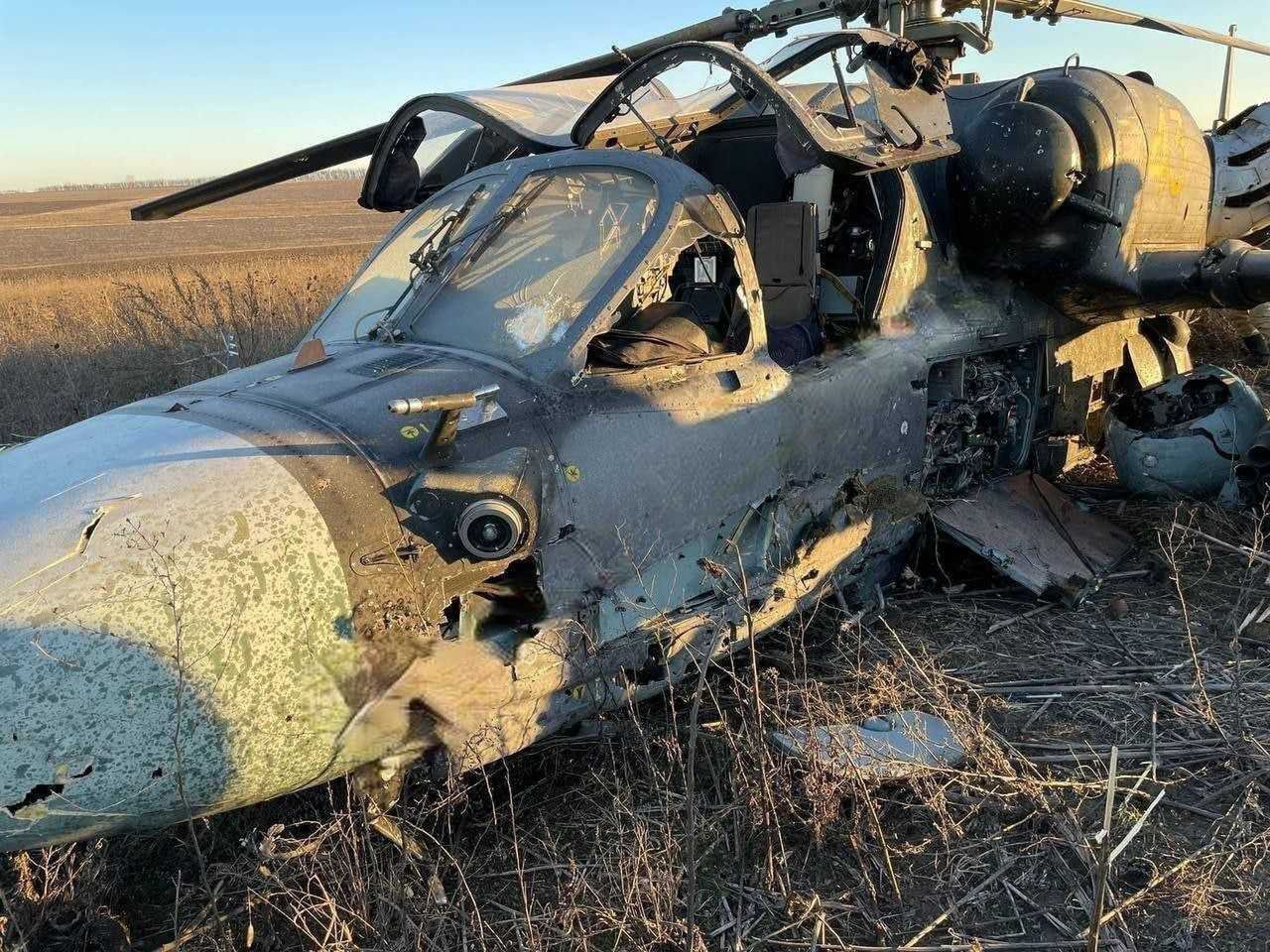 Rosyjski Ka-52 Aligator "zagrożony wyginięciem". Ukraińcy dopisują na listę kolejny egzemplarz