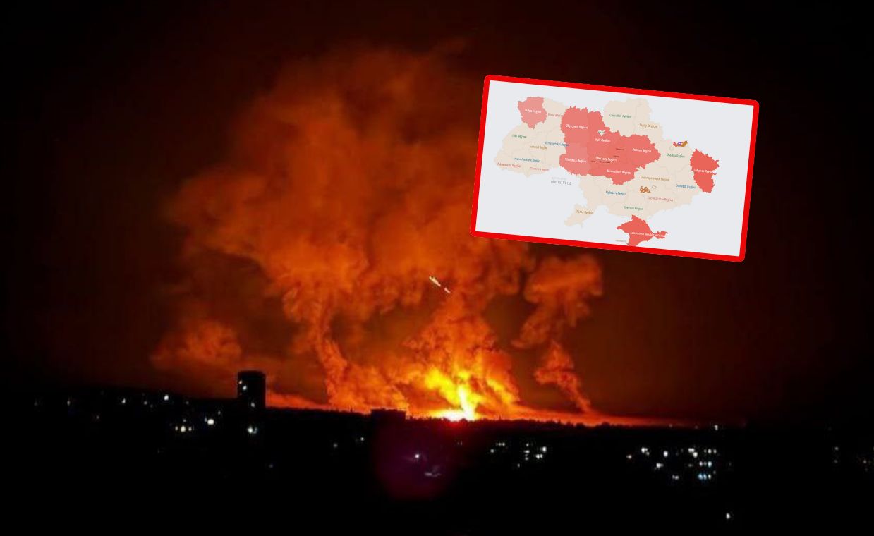 Zmasowany atak Rosji. Putin uderzył w duże miasta