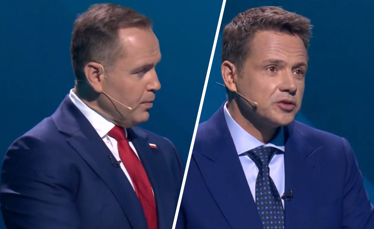 Nawrocki z pytaniem do Gospodarza. "Z panem rozmawiam"