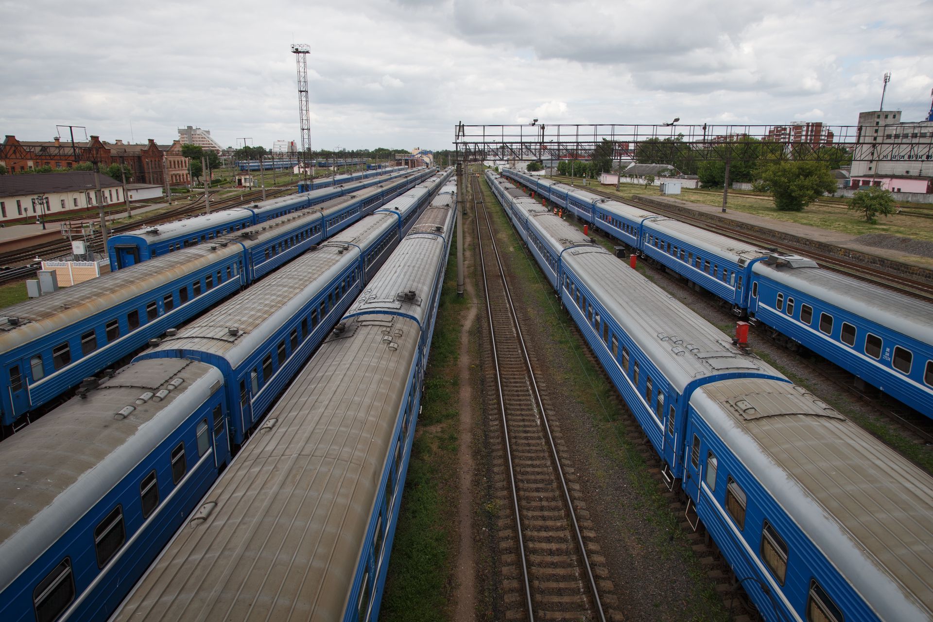Zrobił zdjęcie pociągu. Trafił do więzienia